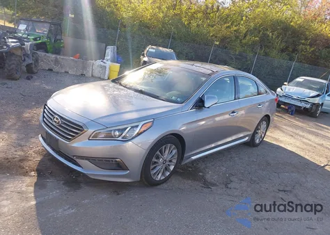 2015 Hyundai Sonata Limited из США, поврежденный, VIN 5NPE34AF0FH094982